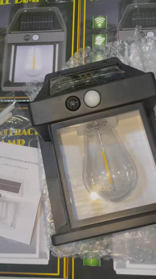 Sensor Solar Bulb Light | Camping Light For Outdoor With Solar | Solar Sensor Lamp Bulb